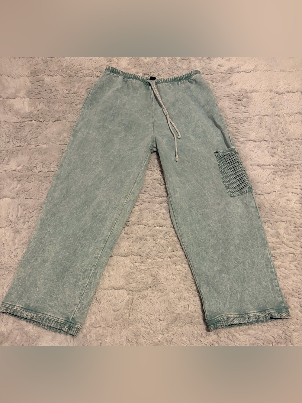 Produce Company Vintage Mineral Wash Cropped Pants